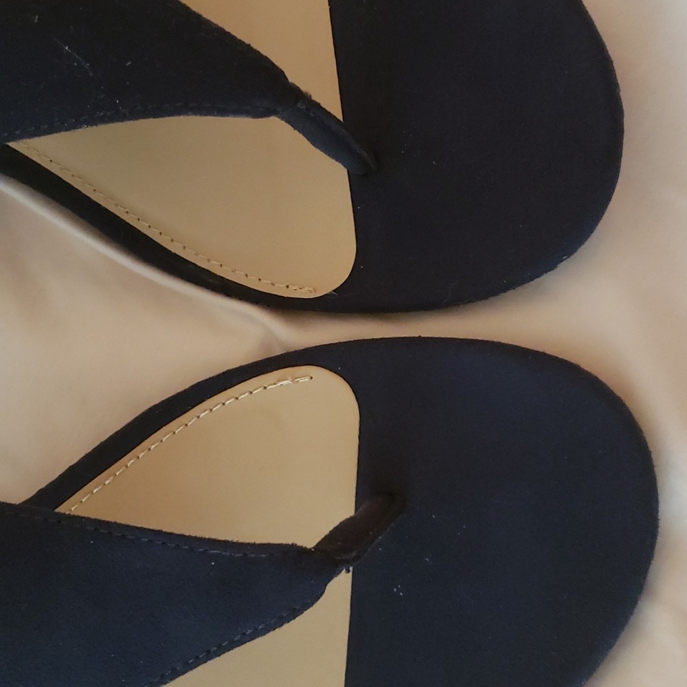 Alfani StepnFlex Navy Blue Sandals - NIB - Picture 3 of 5